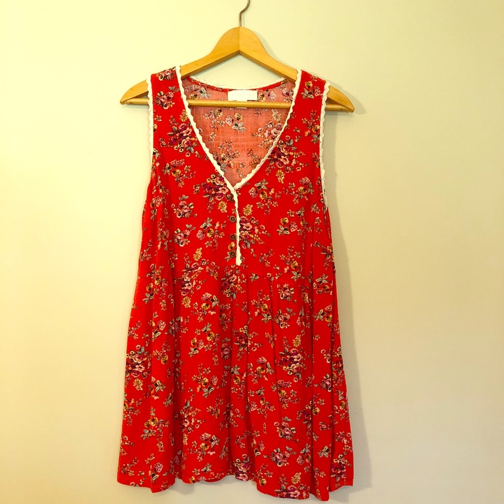 Forever 21 Plus - floral sleeveless top
